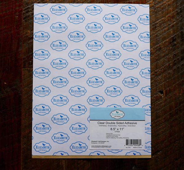 Clear Double Sided Adhesive Sheet - 8.5