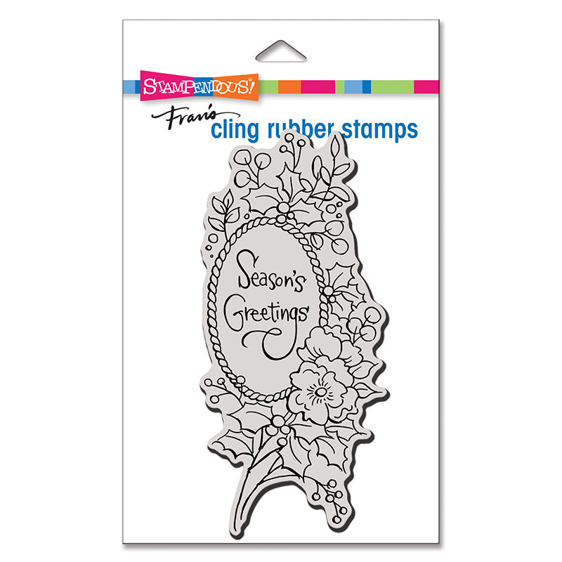 Mini Floral Seasons Cling Stamp