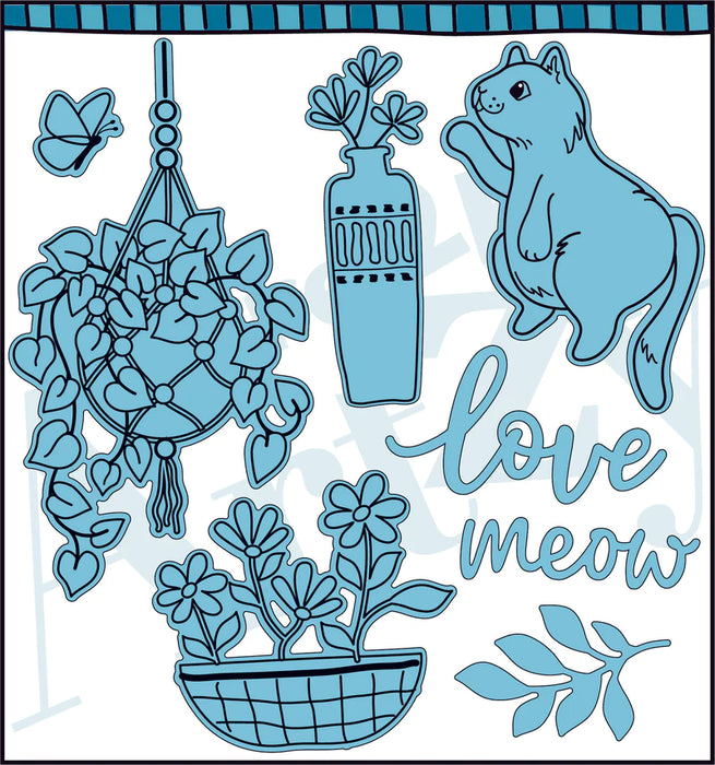 Love Grows Stamp and Die Bundle