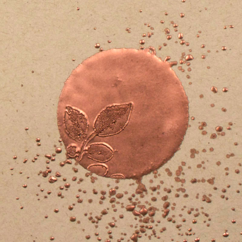 Deep Impressions Chunky Copper Embossing Powder