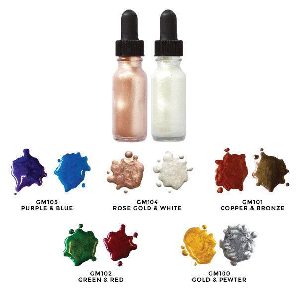Glimmer Metallic Ink - 2 pack