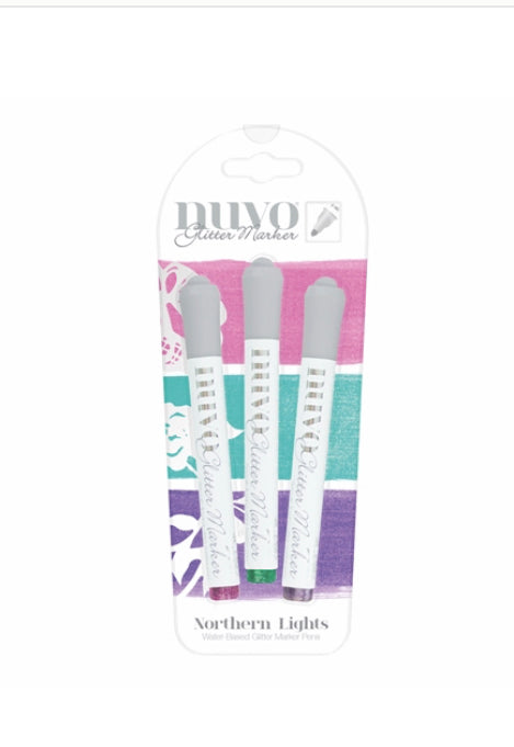 Nuvo Glitter Marker 3-Pack