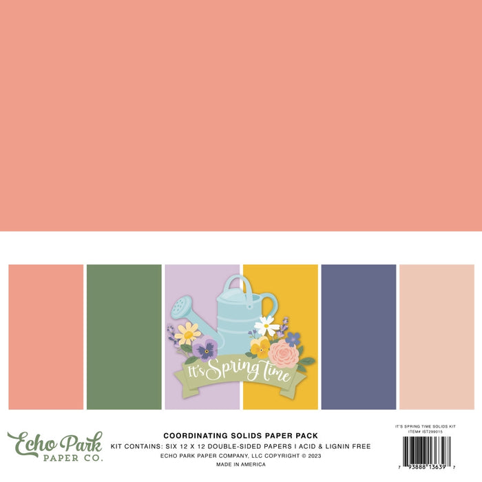 It's Spring Time Coordinating Solids