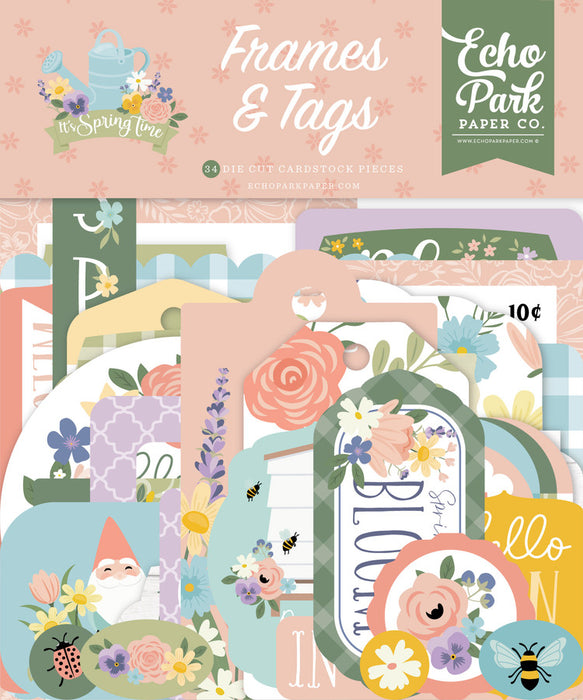 It's Spring Time Frames and Tags