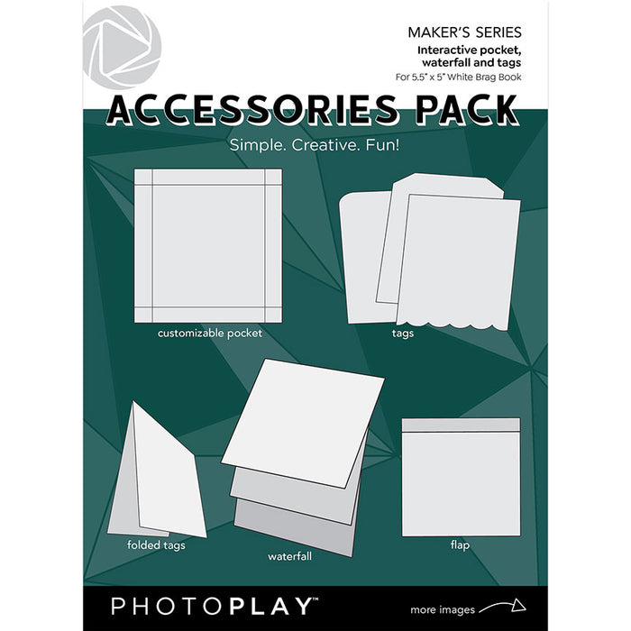 Brag Book Accessories Pack White