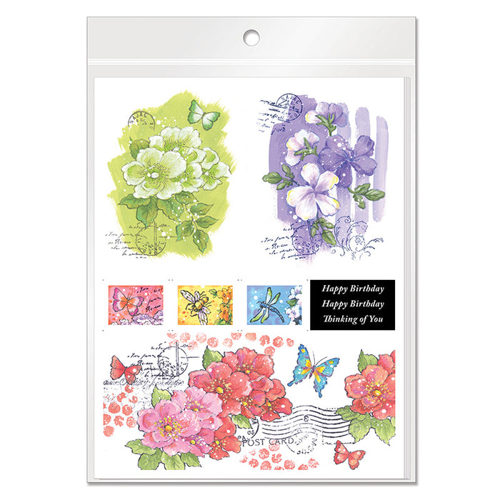 Quick Floral Clusters Card Kit