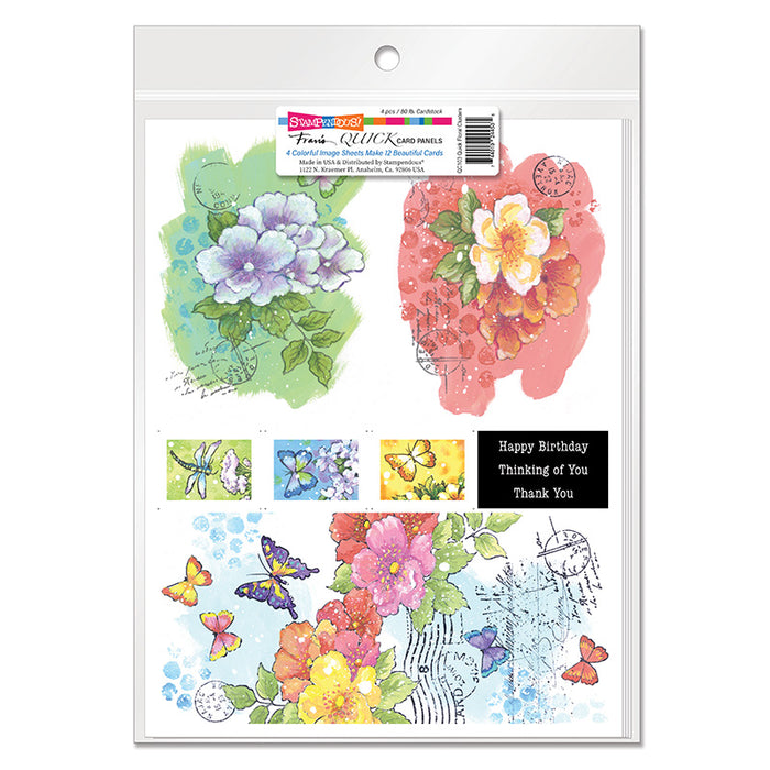 Quick Floral Clusters Card Kit
