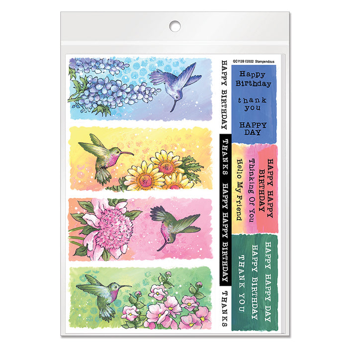 Quick Hummingbird Bright Card Kit