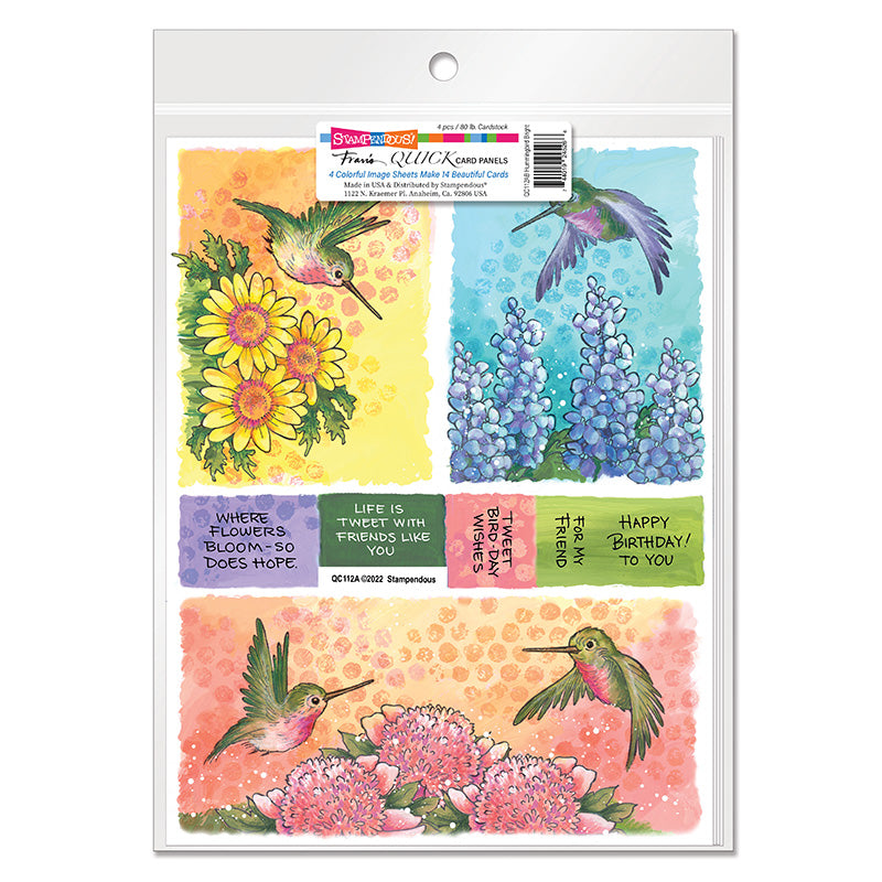 Quick Hummingbird Bright Card Kit