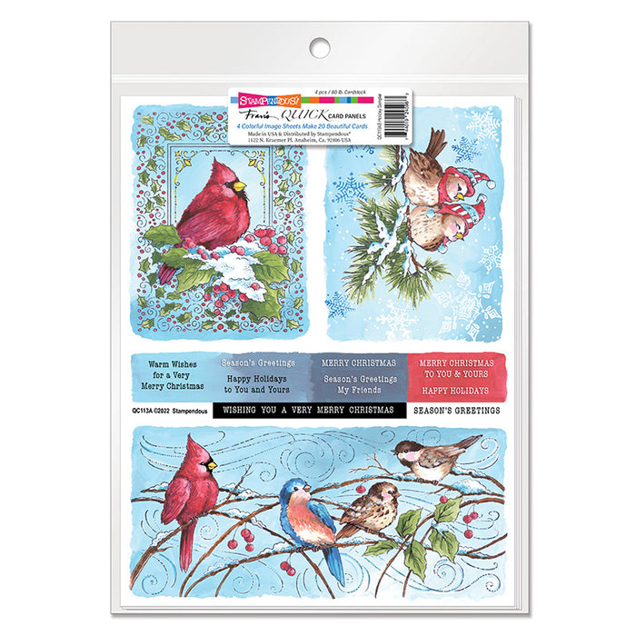 Quick Holiday Greetings Card Kit