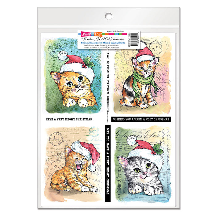 Quick Furry Holidays Card Kit