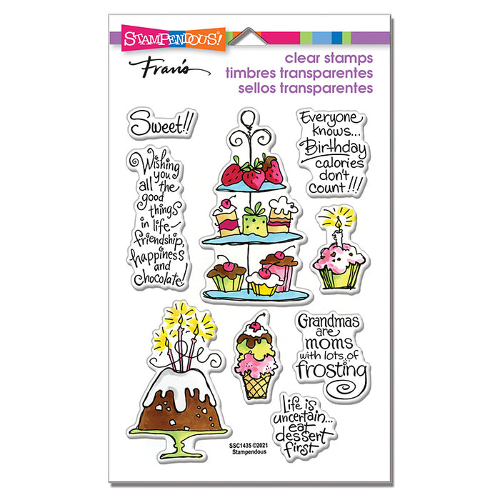 Sweets Perfectly Clear Stamps Set