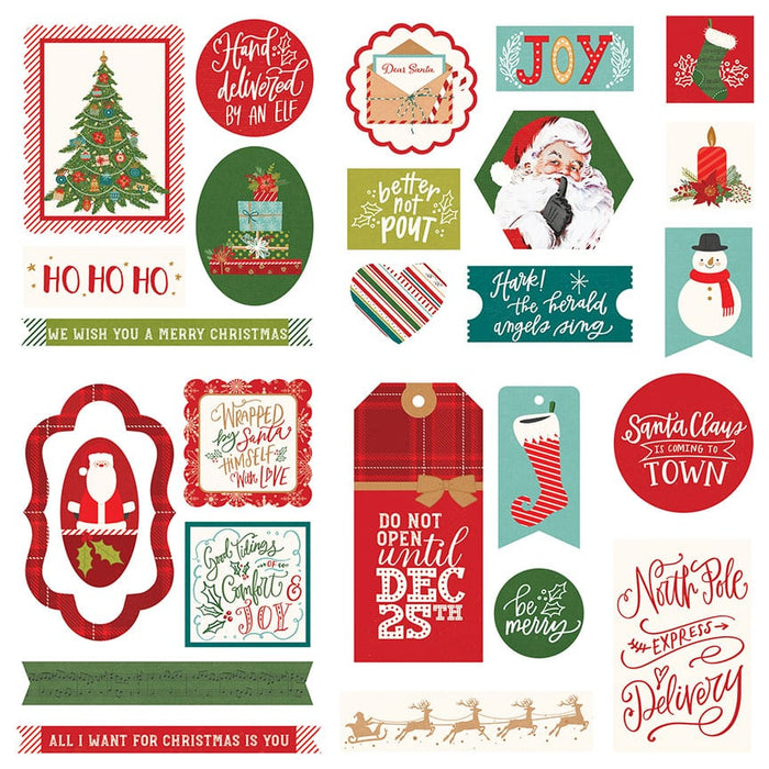 North Pole Trading Co Cardstock Ephemera