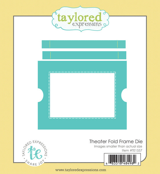 Theater fold frame die