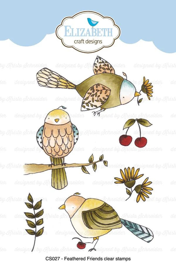 Feathered Friends Dies and Stamps Bundle