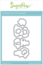 Load image into Gallery viewer, Captain of My Heart Stamp and Die Set
